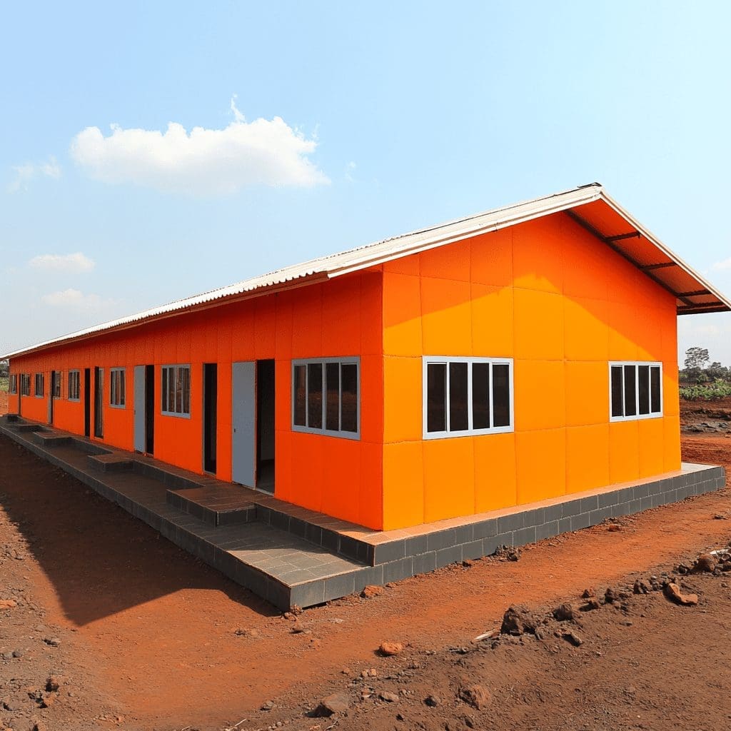 Compact Steel Cottage