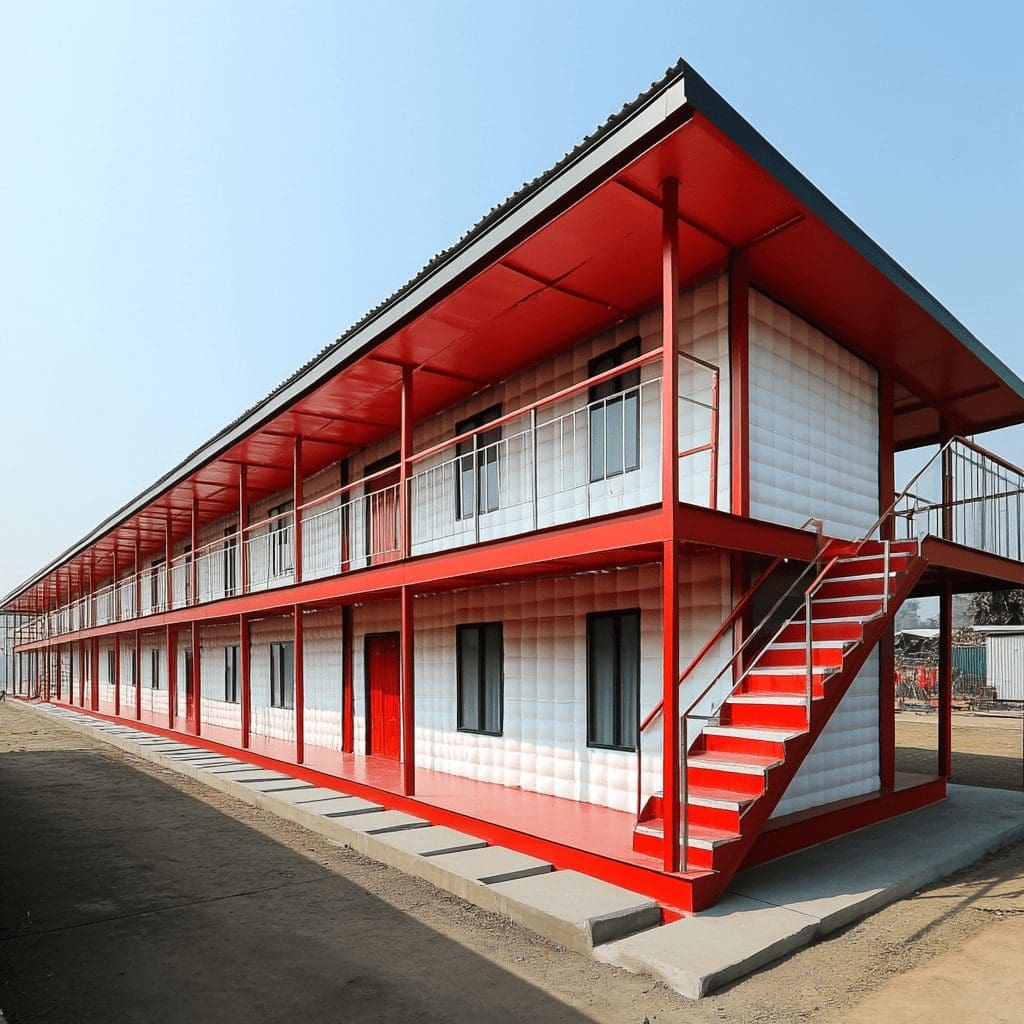 PUF roof installation